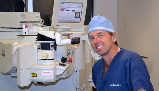 Dr. Beers in LASIK Suite